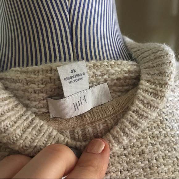 J. Jill V-neck oversized sweater - Picture 4 of 5